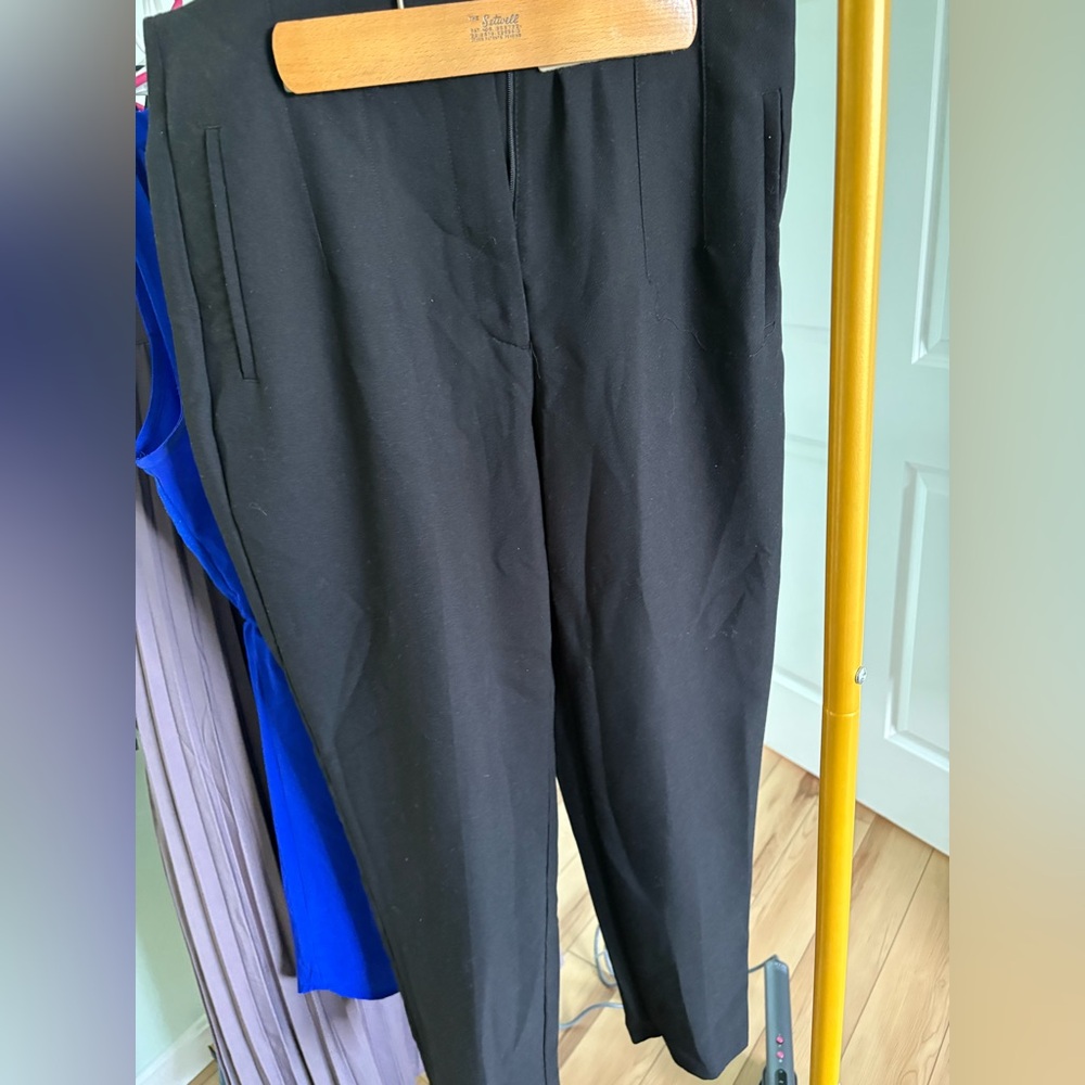 Zara High Waisted Women's Black Trousers